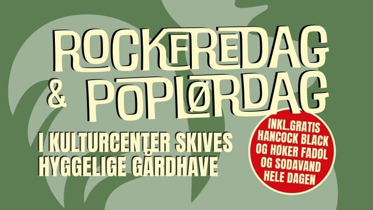 rockfredag og Poplørdag i KCS